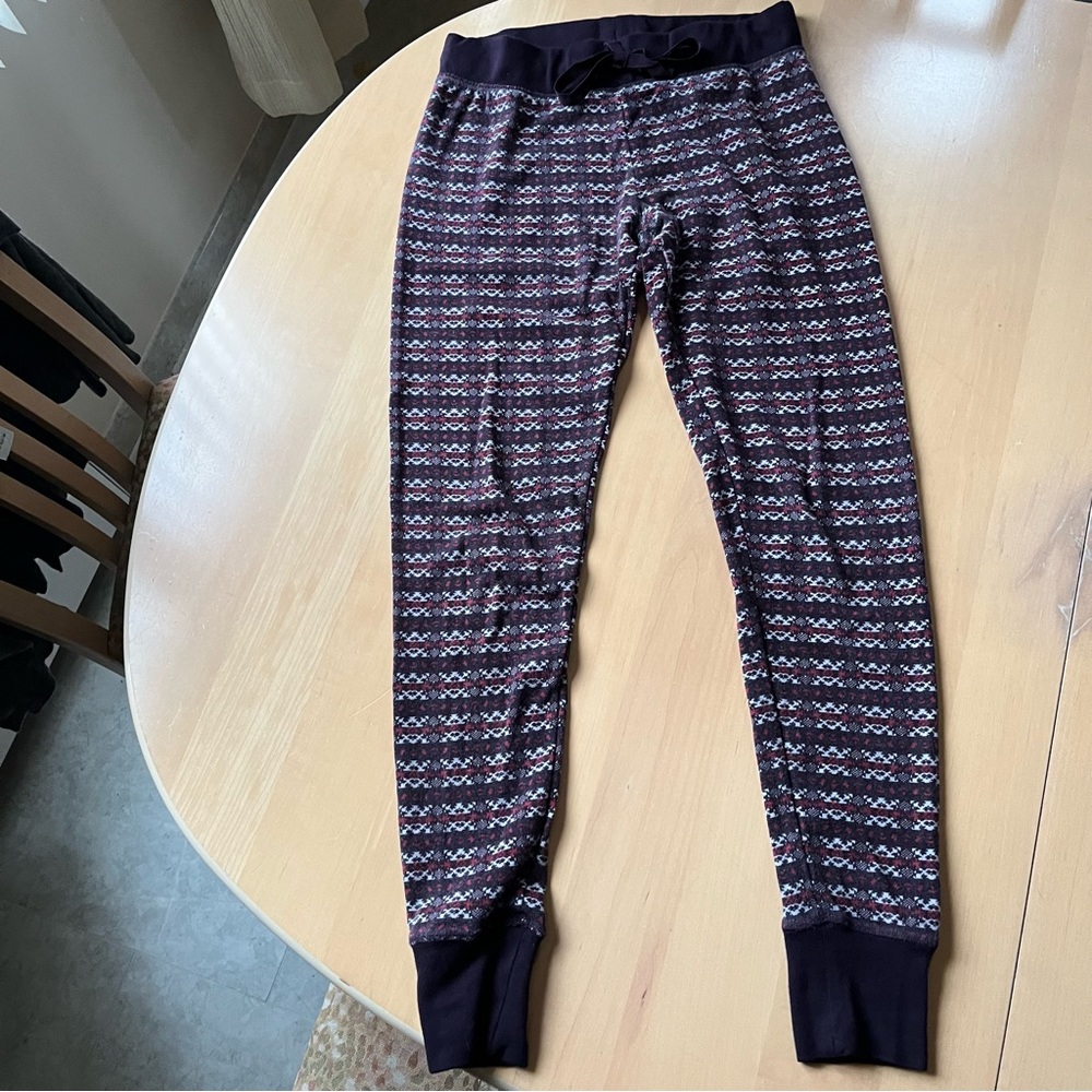 Gap patterned joggers lounge sweatpants stretchy